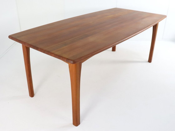 Image 1 of Dyrlund Rectangular Dining Table Solid Teak 'Resen'