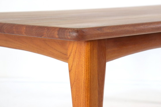 Image 1 of Dyrlund Rectangular Dining Table Solid Teak 'Resen'