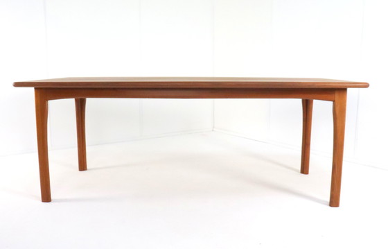 Image 1 of Dyrlund Rectangular Dining Table Solid Teak 'Resen'