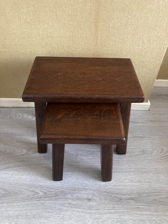 Image 1 of 2 tables d'appoint Vintage mimi set