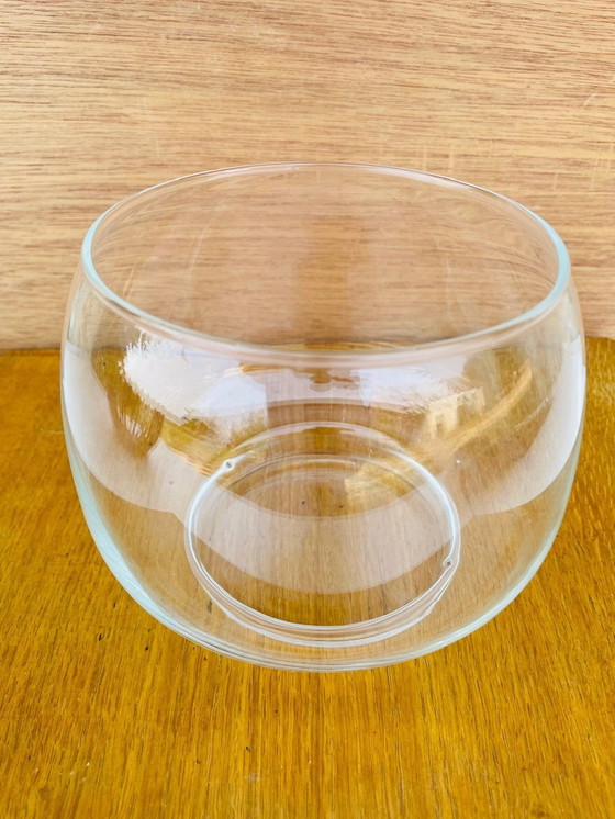 Image 1 of Teak & Glass Skagerak Decorative Bowl By Fritz Hansen