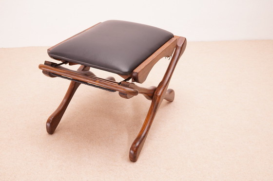 Image 1 of Lounge chair with ottoman by Don Shoemaker