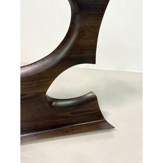 Image 1 of Vintage ash console table, Hungary