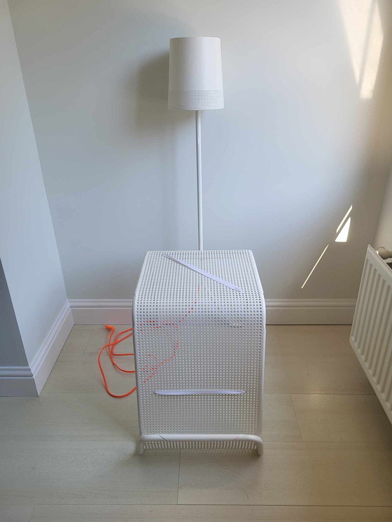 Image 1 of Tomek Rygalik for Ikea side table with lamp white