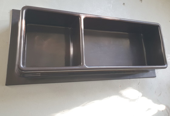 Image 1 of Vintage Space Age Plastic Wall Unit