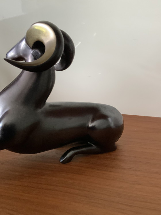 Image 1 of Loet Vanderveen Bronze Ram