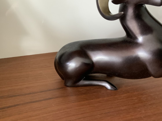 Image 1 of Loet Vanderveen Bronze Ram