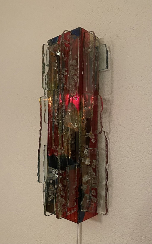Vintage Wall Lamp Chartres Willem Van Oyen 70'S