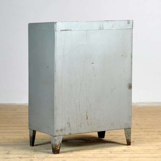 Image 1 of Industrial Iron Cabinet, 1960S