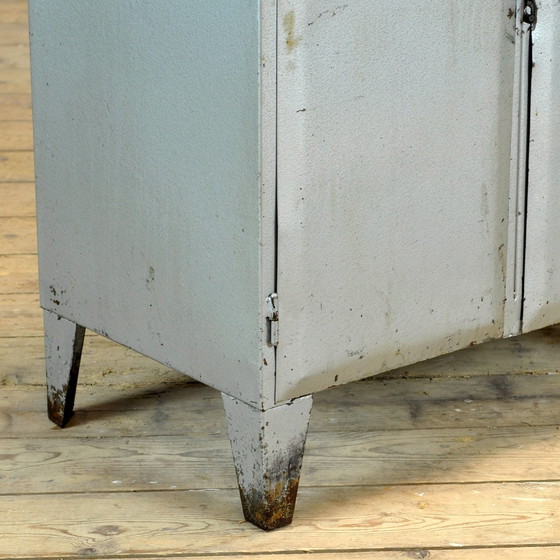 Image 1 of Industrial Iron Cabinet, 1960S