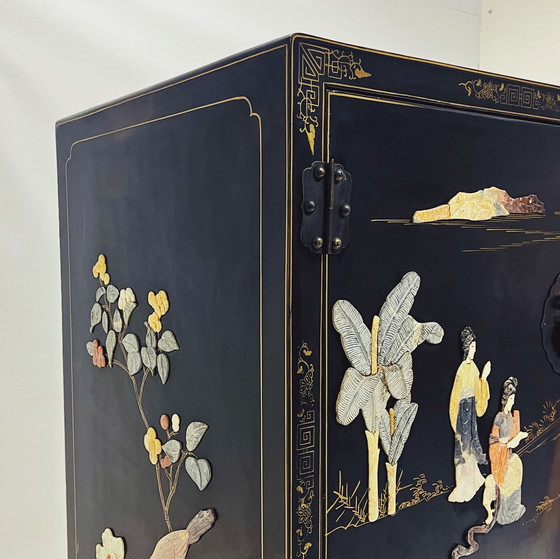 Image 1 of Vintage Chinese Cabinet 