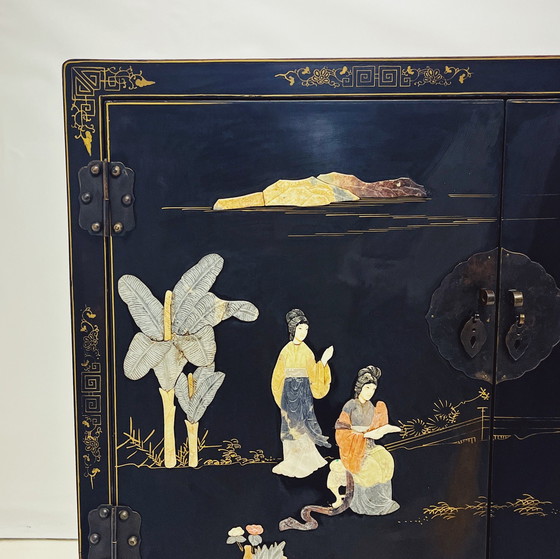 Image 1 of Vintage Chinese Cabinet 