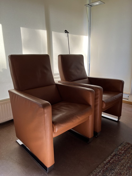 Image 1 of 2x Jori Chairs Leather