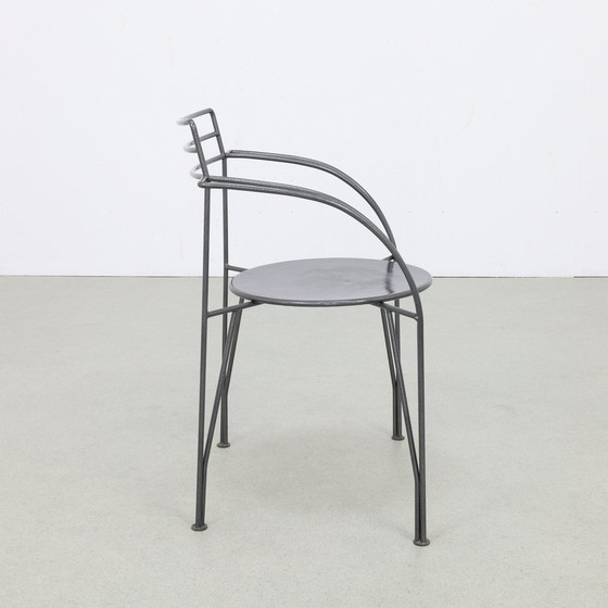 Image 1 of Postmodern Armchair "Lune D'Argent" By Pascal Mourgue For Fermob, 1980S