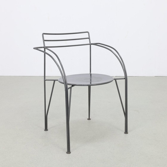 Image 1 of Postmodern Armchair "Lune D'Argent" By Pascal Mourgue For Fermob, 1980S