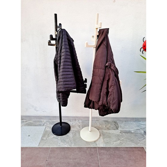 Image 1 of Pair of vintage Italian vintage His and Hers towel stands by Makio Hasuike for Gedy, Italy 1960s