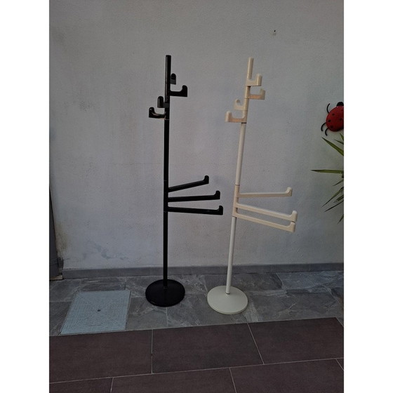 Image 1 of Pair of vintage Italian vintage His and Hers towel stands by Makio Hasuike for Gedy, Italy 1960s