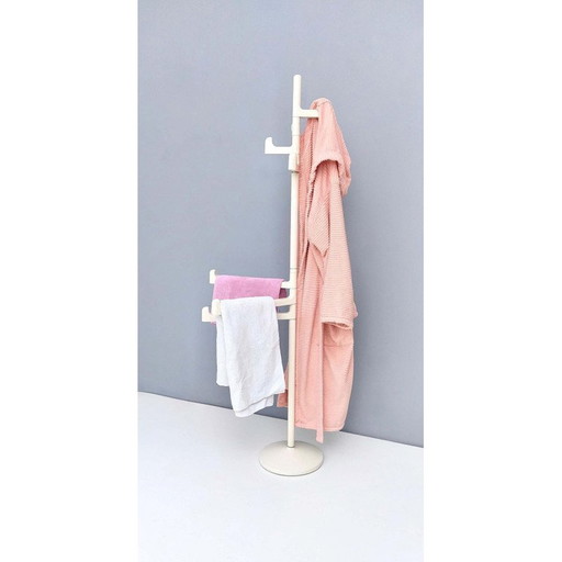 Pair of vintage Italian vintage His and Hers towel stands by Makio Hasuike for Gedy, Italy 1960s