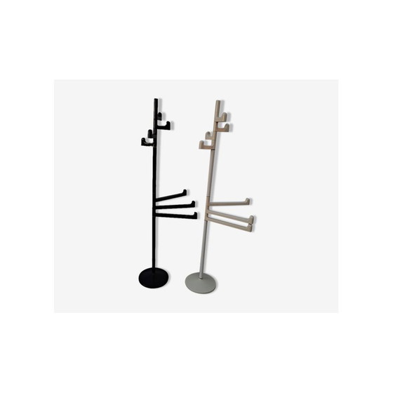 Image 1 of Pair of vintage Italian vintage His and Hers towel stands by Makio Hasuike for Gedy, Italy 1960s