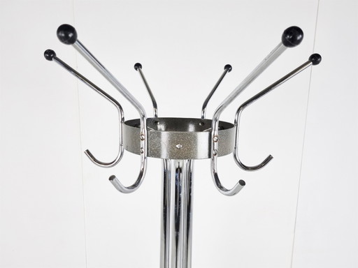 Willy Van Der Meeren for Tubax vintage chrome coat stand