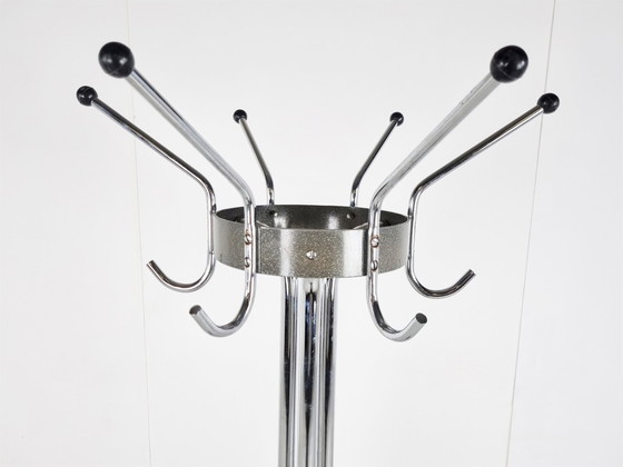 Image 1 of Willy Van Der Meeren per Tubax appendiabiti vintage cromato