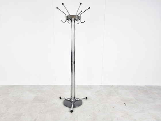 Image 1 of Willy Van Der Meeren per Tubax appendiabiti vintage cromato