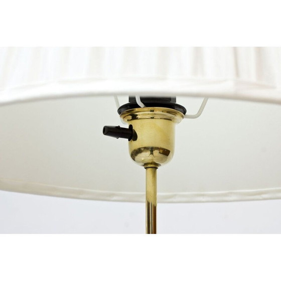 Image 1 of Pair of vintage Swedish brass floor lamps by Asea, 1950