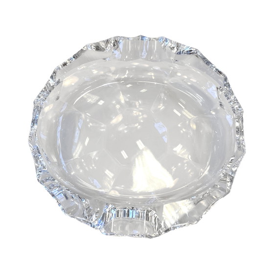 Image 1 of Jablonecke Sklarny Crystal Ashtray In Desna, Czechoslovakia, 1970S.