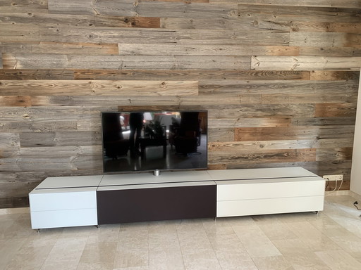 Spectral TV furniture including sound system