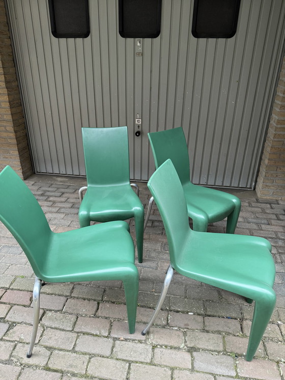 Image 1 of 4x Vitra Phillipe Starck Louis 20 Chair