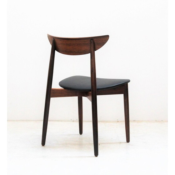 Image 1 of Set of 6 Scandinavian vintage rosewood chairs by Harry Ostergaard for Randers Mobelfabrik, 1957