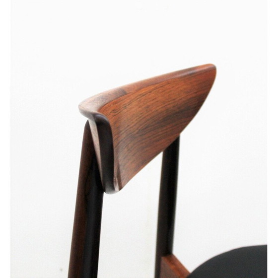 Image 1 of Set of 6 Scandinavian vintage rosewood chairs by Harry Ostergaard for Randers Mobelfabrik, 1957