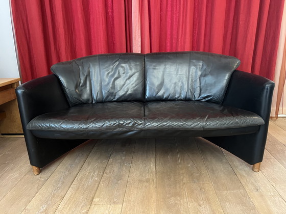 Image 1 of 2x Leolux Excalibur Two-Seater Sofa