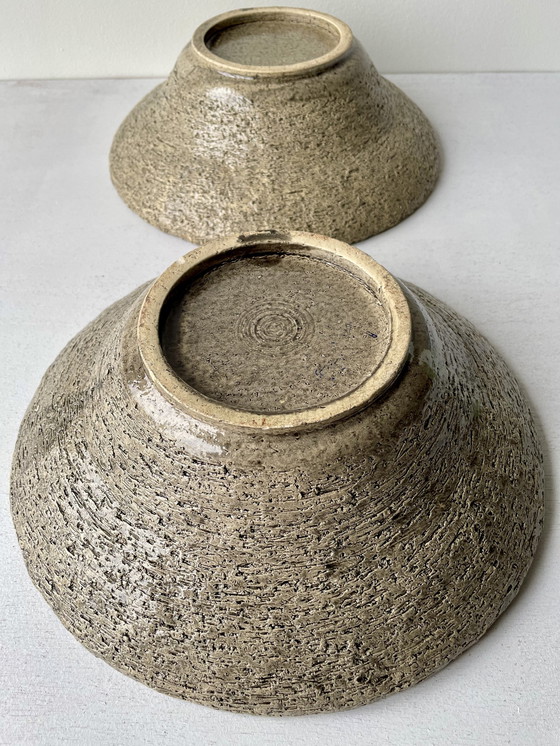 Image 1 of 2x vintage Jan van Erp ceramic bowl