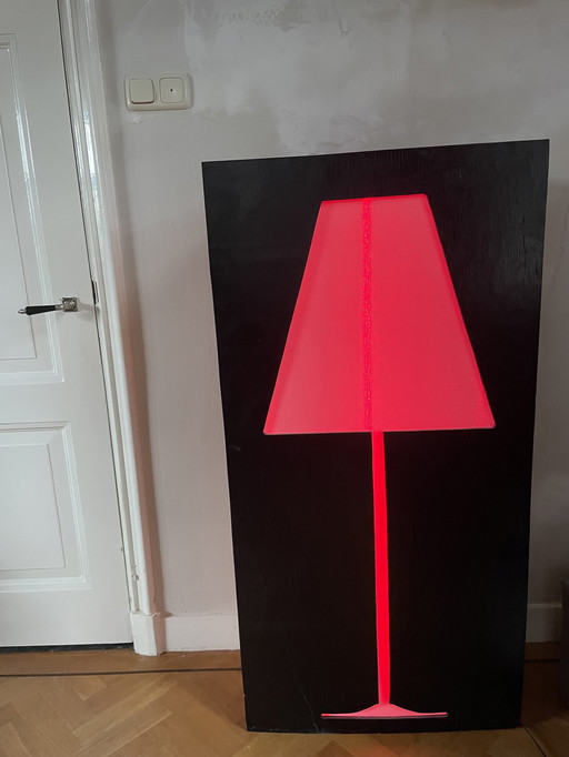 Oil Drum Floor Lamp