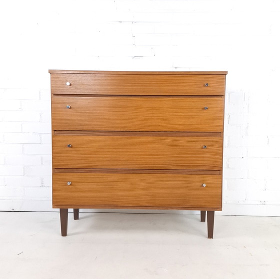 Image 1 of Vintage Chest of Drawers/Tapboard