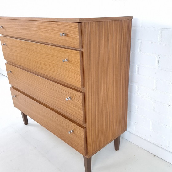 Image 1 of Vintage Chest of Drawers/Tapboard