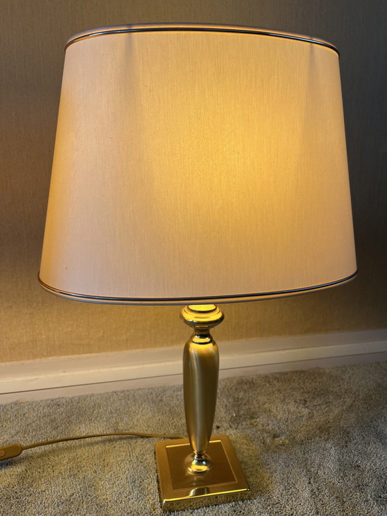 Image 1 of 2x Herda table lamp brass