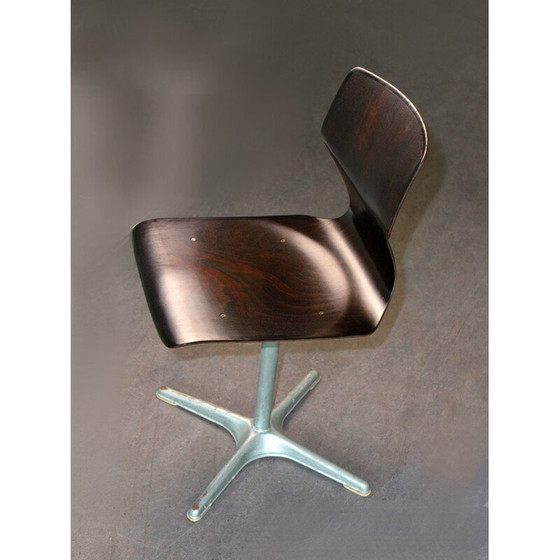 Image 1 of Pair of vintage evolving chairs by Adam Stegner for Flötotto Pagholz, 1970