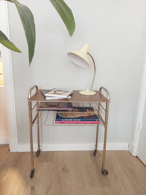 Image 1 of Vintage Side Table Or Lectern Table