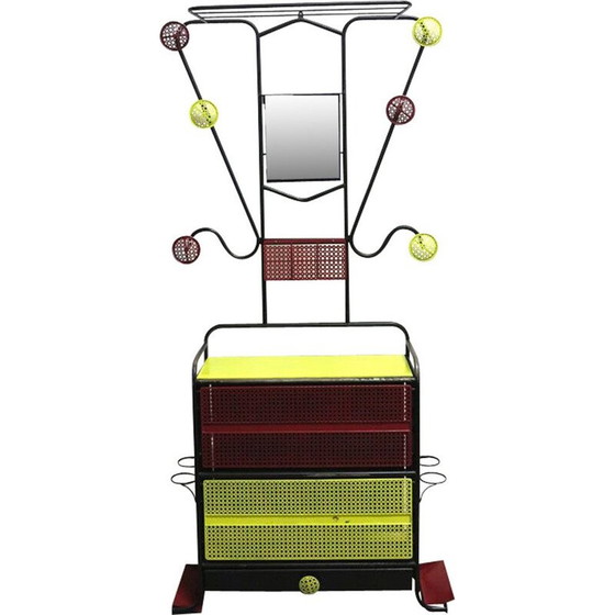 Image 1 of Mobiletto metallico vintage, Francia 1959