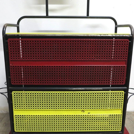 Image 1 of Mobiletto metallico vintage, Francia 1959