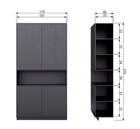 Image 1 of Woood Exclusive Finca Storage Cabinet