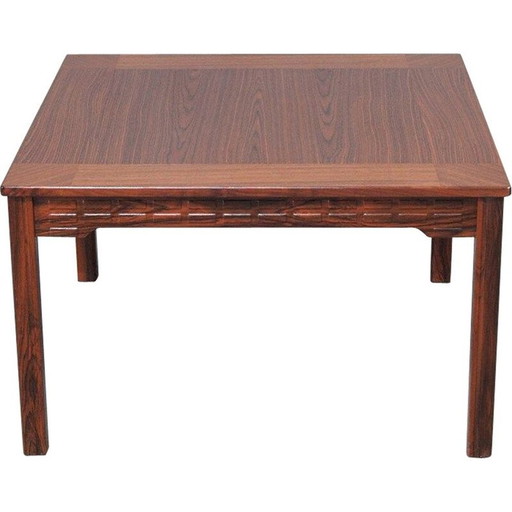 Vintage rosewood coffee table by Alberts Tibro, Sweden 1970