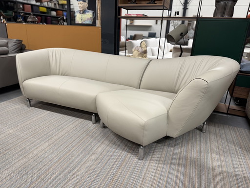 Leolux Pupilla Corner Sofa Wapiti Chuchubi Leather 265Xd130