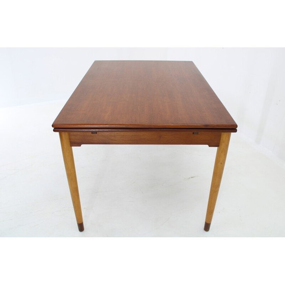 Image 1 of Vintage extendable teak dining table, Denmark 1960