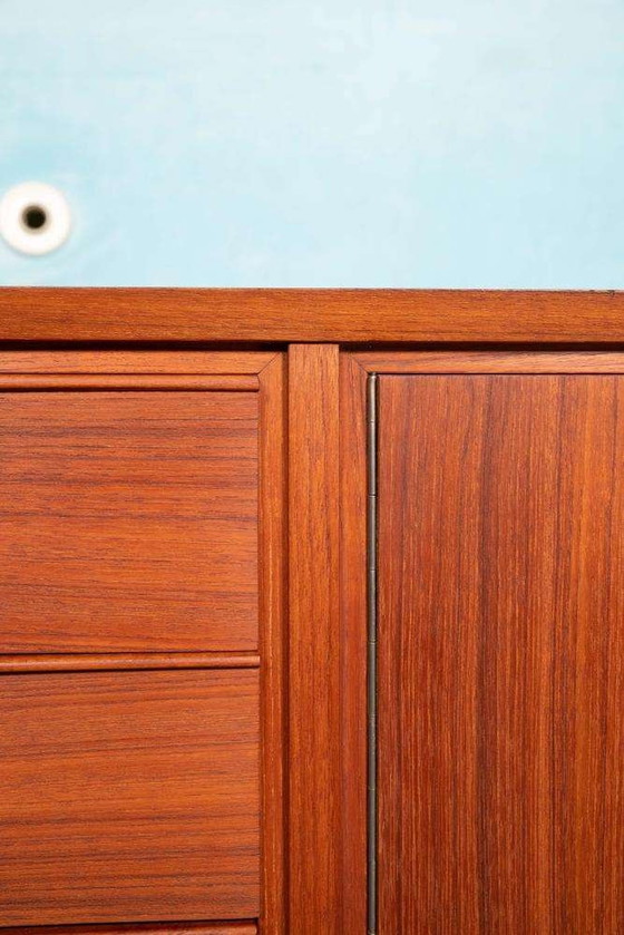 Image 1 of Vintage design refurbished sideboard, 60s sideboard teak