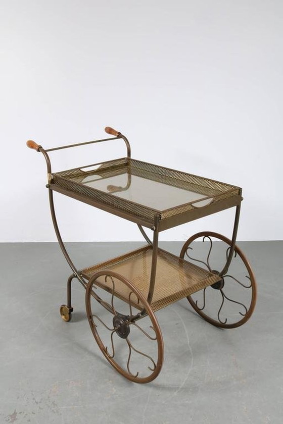 Image 1 of 1950s Tea Trolley by Svenskt Tenn, Sweden