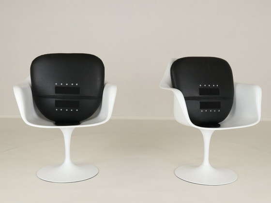 Image 1 of Tulip Arm Chairs By Eero Saarinen 1960S