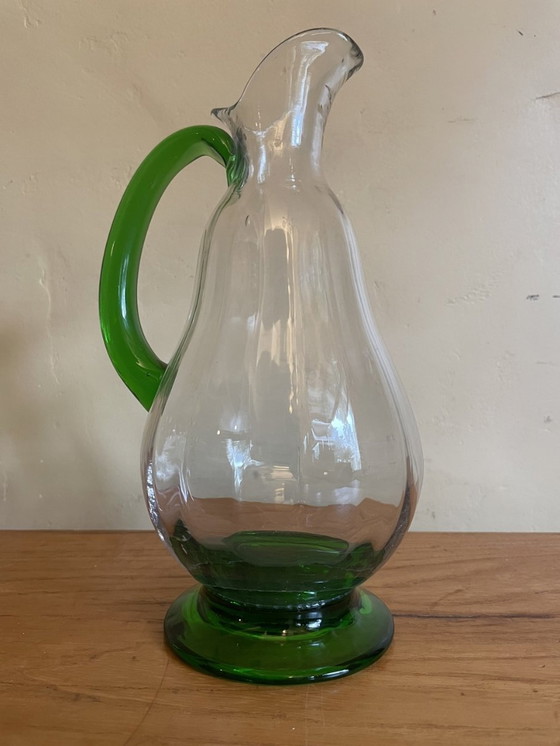 Image 1 of Water carafe Wine carafe Carafe Art Deco 1930 French